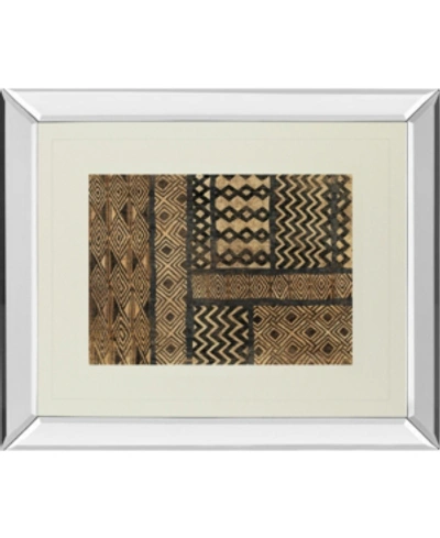 Shop Classy Art Kuba Abstract By Sue Schlabach Mirror Framed Print Wall Art, 34" X 40" In Brown