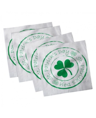 Shop Ambesonne St. Patrick's Day Set Of 4 Napkins, 18" X 18" In Multi