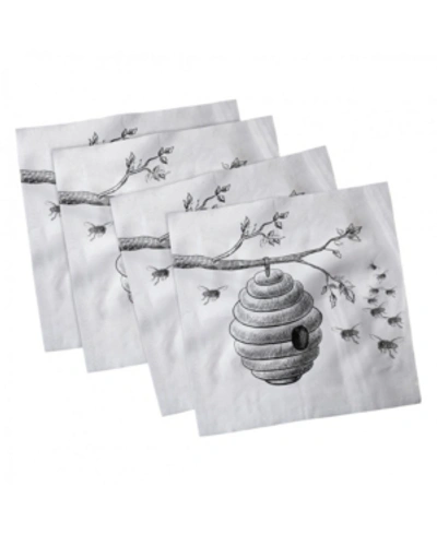 Shop Ambesonne Nature Set Of 4 Napkins, 18" X 18" In Multi