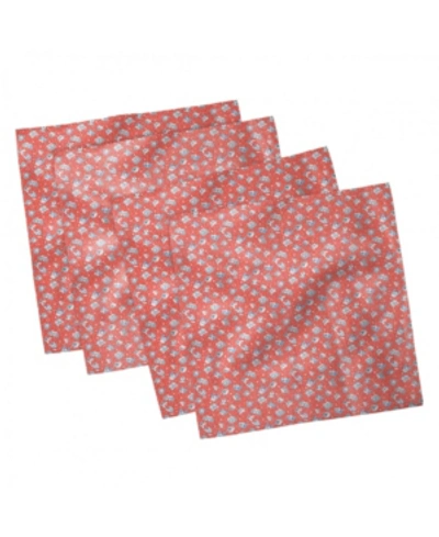 Shop Ambesonne Dogs Set Of 4 Napkins, 18" X 18" In Multi