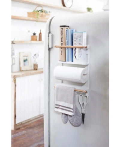 Shop Yamazaki Tosca Magnetic Kitchen Organization Rack In White