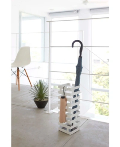 Shop Yamazaki Brick Umbrella Stand In White