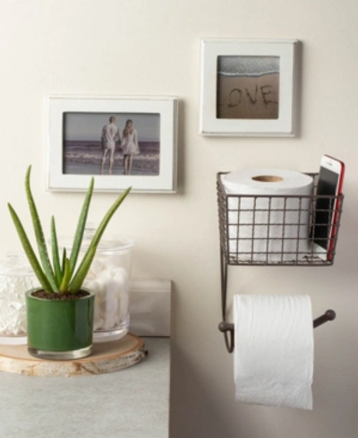 Shop Design Imports Farmhouse Toilet Paper Holder In Bronze