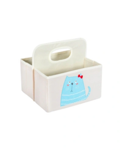 Shop Design Imports Polyester Kid Fts Kitty Caddy In Aqua