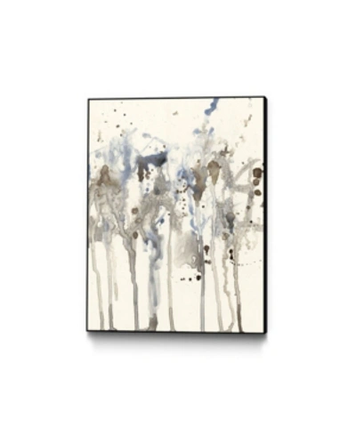 GIANT ART 40" X 30" NEUTRAL SPLASH I ART BLOCK FRAMED CANVAS 