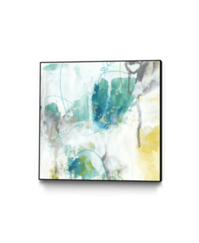 GIANT ART 20" X 20" AQUATIC ATMOSPHERE II ART BLOCK FRAMED CANVAS 