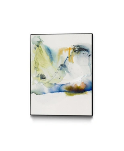GIANT ART 14" X 11" ABSTRACT TERRAIN I ART BLOCK FRAMED CANVAS 