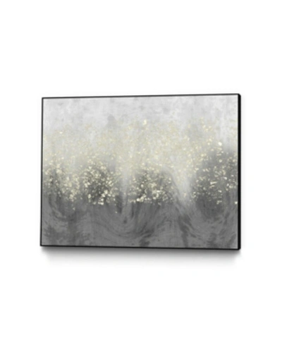 Shop Giant Art 40" X 30" Glitter Swirl I Art Block Framed Canvas In Multi