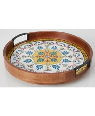 Shop Mikasa Round Tile Lazy Susan In Assorted