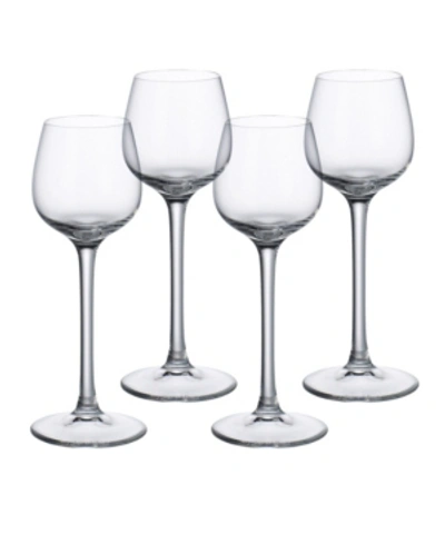 Villeroy & Boch Purismo Red Wine Intricate And Delicate Glass, Set Of 4 In Clear