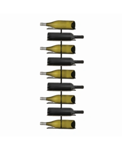 Shop True Align Wall-mounted Wine Rack In Black