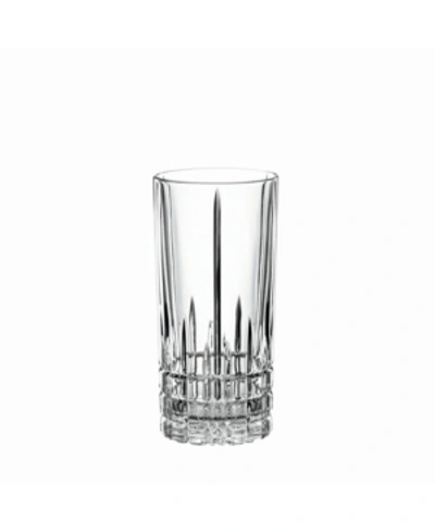 Shop Spiegelau Perfect Serve Longdrink Glass Set, Set Of 4, 12.3 oz In Clear