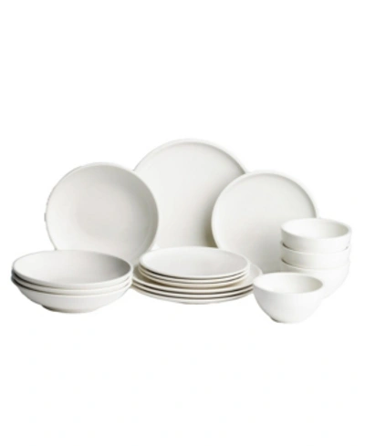 Villeroy & Boch Artesano 16 Piece Dinnerware Set, Service For 4 In White