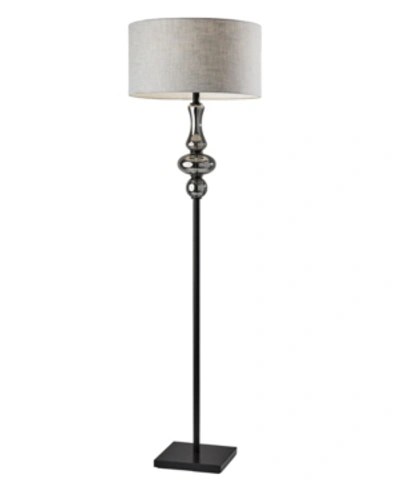 Shop Adesso Natalie Floor Lamp In Black