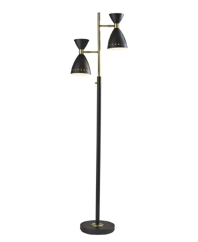 Adesso Oscar Tree Floor Lamp In Black