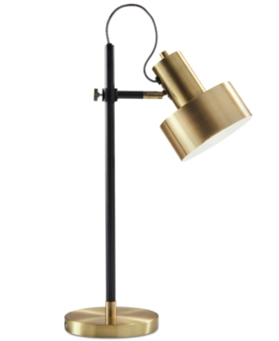 Shop Adesso Clayton Desk Lamp In Black