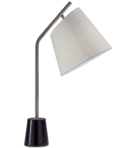 Shop Adesso Dempsey Table Lamp In Brushed Steel