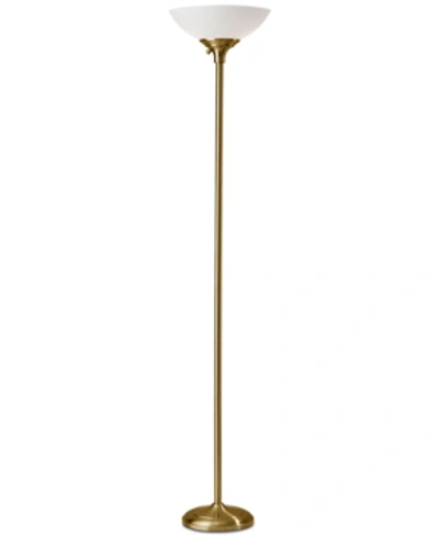 Adesso Glenn Floor Lamp In Antique Bronze