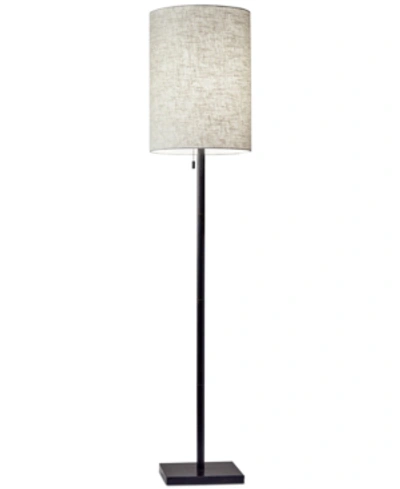 Shop Adesso Liam Floor Lamp In Dark Bronze