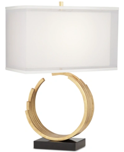 Shop Kathy Ireland Pacific Coast Riley Table Lamp In Gold