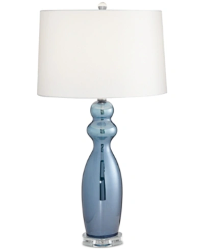 Shop Kathy Ireland Pacific Coast Tagus Table Lamp In Blue