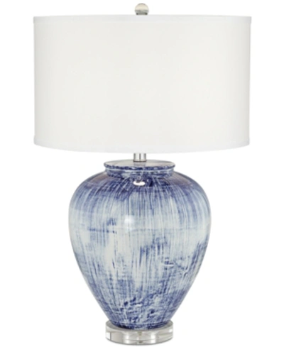 Shop Kathy Ireland Pacific Coast Indie Table Lamp In Blue