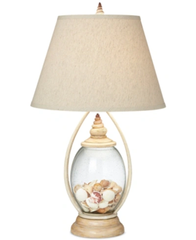 Shop Kathy Ireland Pacific Coast Seascape Reflection Table Lamp In Natural