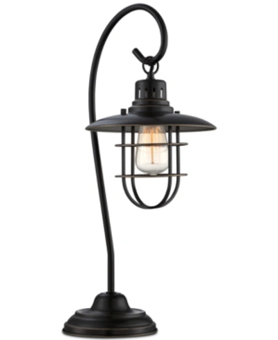 Shop Lite Source Lanterna Metal Table Lamp In Dark Bronze