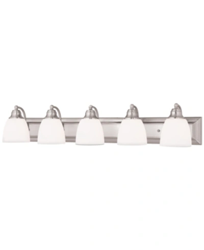Livex Springfield 5-light Vanity In Brushed Ni
