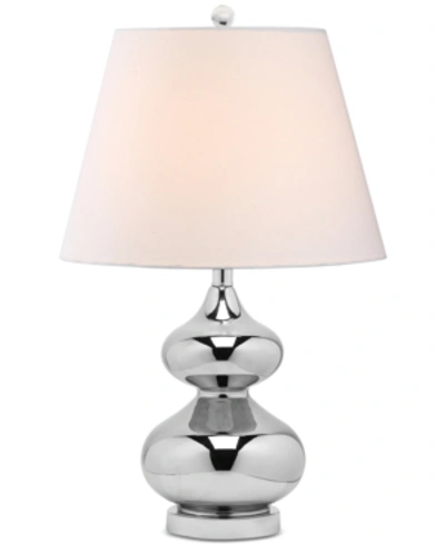 Shop Safavieh Eva Table Lamp In Silver