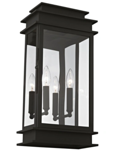 Shop Livex Princeton 2-light Lantern In Black