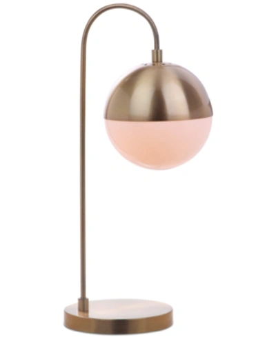 Shop Safavieh Cappi Arc Table Lamp In Gold