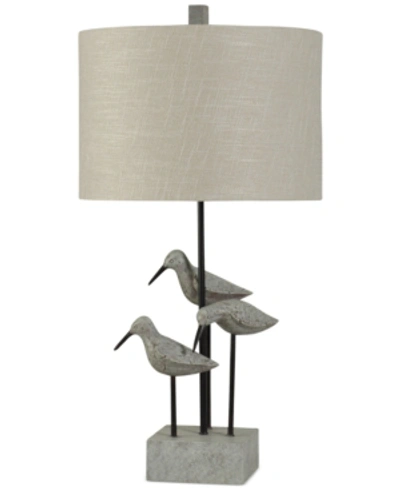 Shop Stylecraft Chittaway Bay Table Lamp In Grey