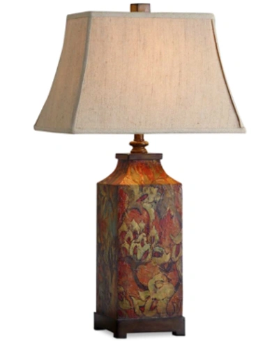 Shop Uttermost Colorful Flowers Table Lamp