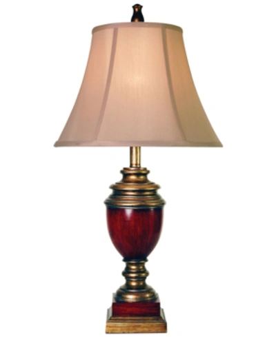 Shop Stylecraft Classic Lines Of Bronze Gamet Urn Buffet Table Lamp In No Color
