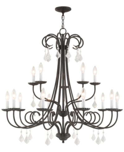 Livex Daphne 15-light Chandelier In English Bronze