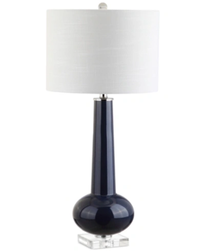 Shop Jonathan Y Hope Table Lamp In Blue