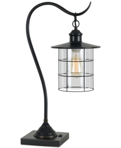 Shop Cal Lighting 60w Silverton Desk Lamp In Dark Bronze