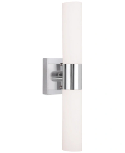 Livex Aero 2-light Vanity In Silver
