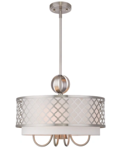 Livex Arabesque 4-light Pendant In Brushed Nickel