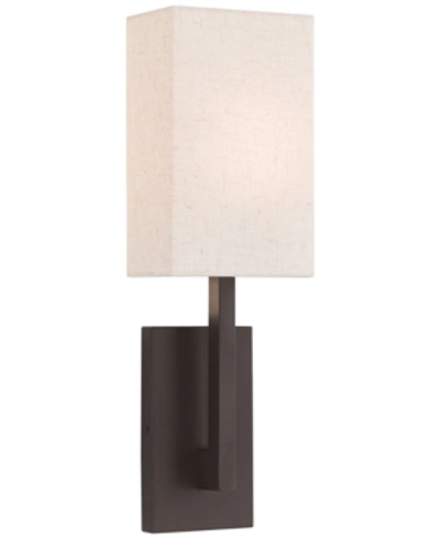 Livex Hayworth Tall Sconce In Bronze