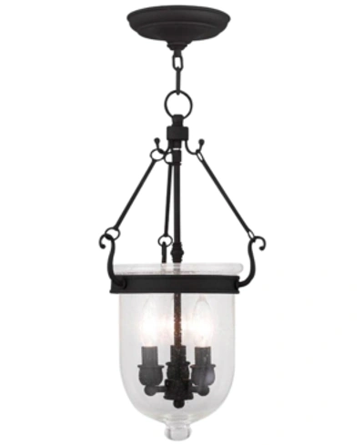 Livex Jefferson 3-light Pendant In Black