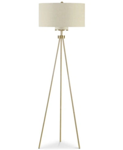 Shop Ink+ivy Pacific Tripod Floor Lamp In Gold