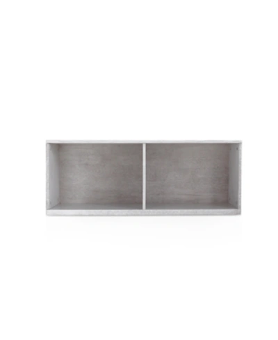 Shop Hives & Honey Cain Storage Book Case Cabinet In Grey