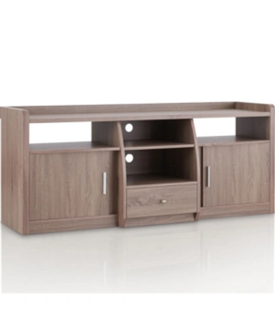 Shop Furniture Of America Luis Modern 63" Tv Stand In Medium Brown