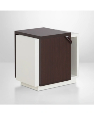 Shop Furniture Of America Closeout Nicollette Contemporary End Table In Brown