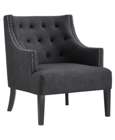 Shop Modway Regard Wood Armchair In Gray