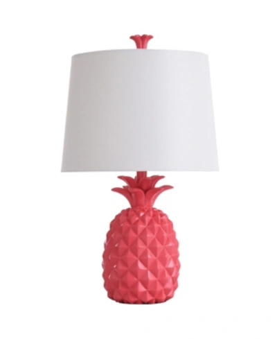 Shop Stylecraft Poly Table Lamp In Pink
