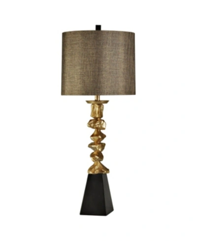 Shop Stylecraft Contemporary Table Lamp In Gold