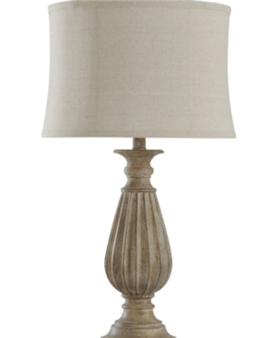 Shop Stylecraft Poly Table Lamp In Brown